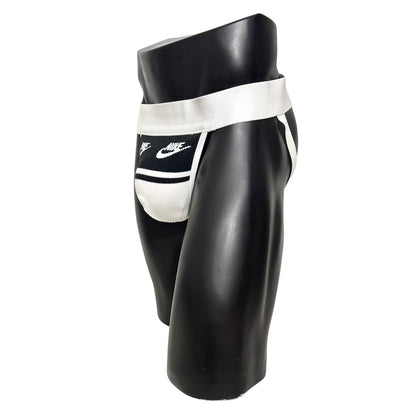 Nike Air Black/White Socks Jockstrap/Thong