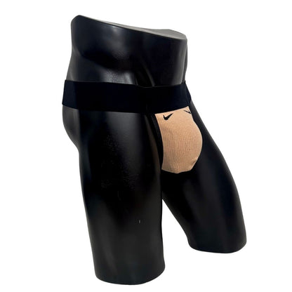 Nike Socks Nude Cream Jockstrap/Thong