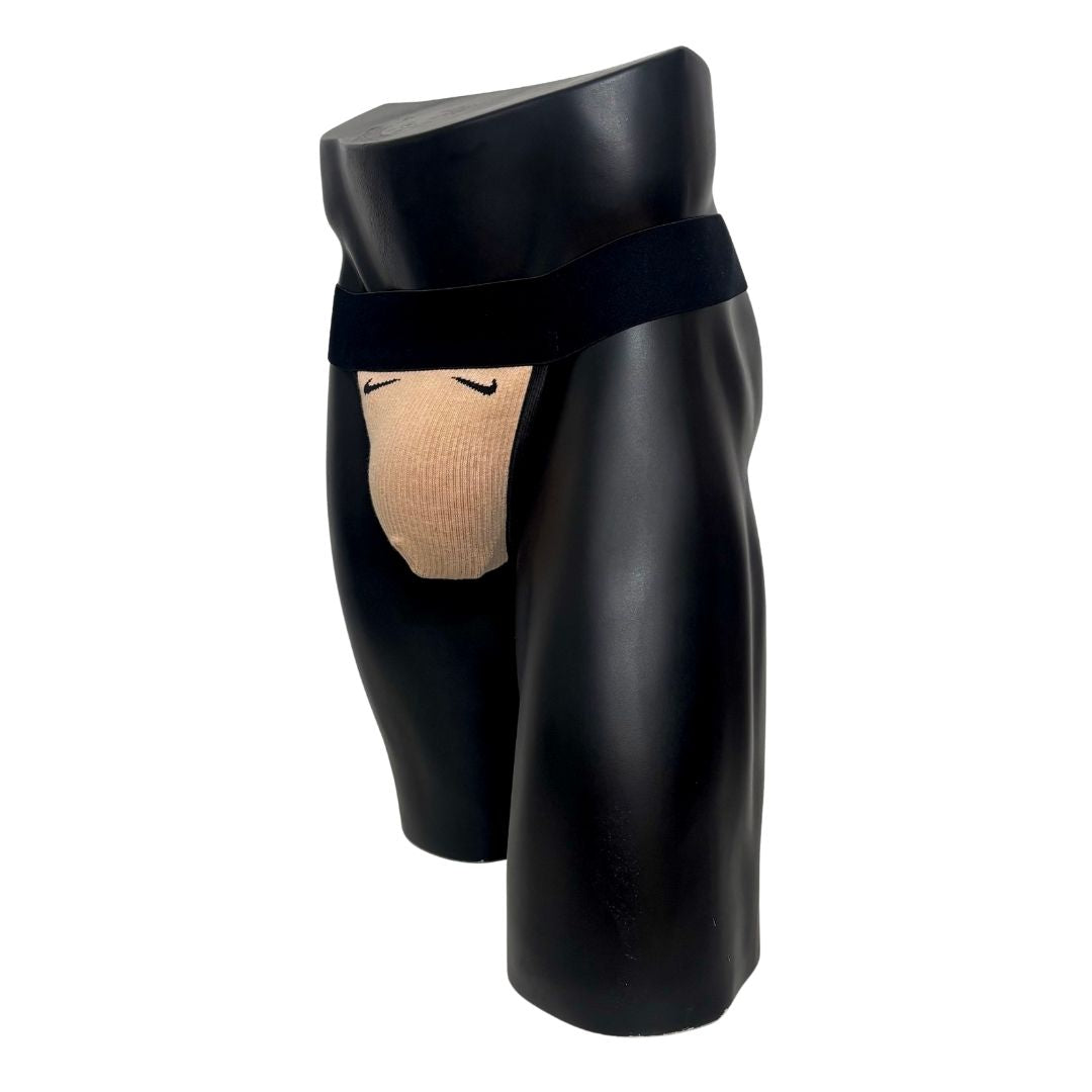 Nike Socks Nude Cream Jockstrap/Thong