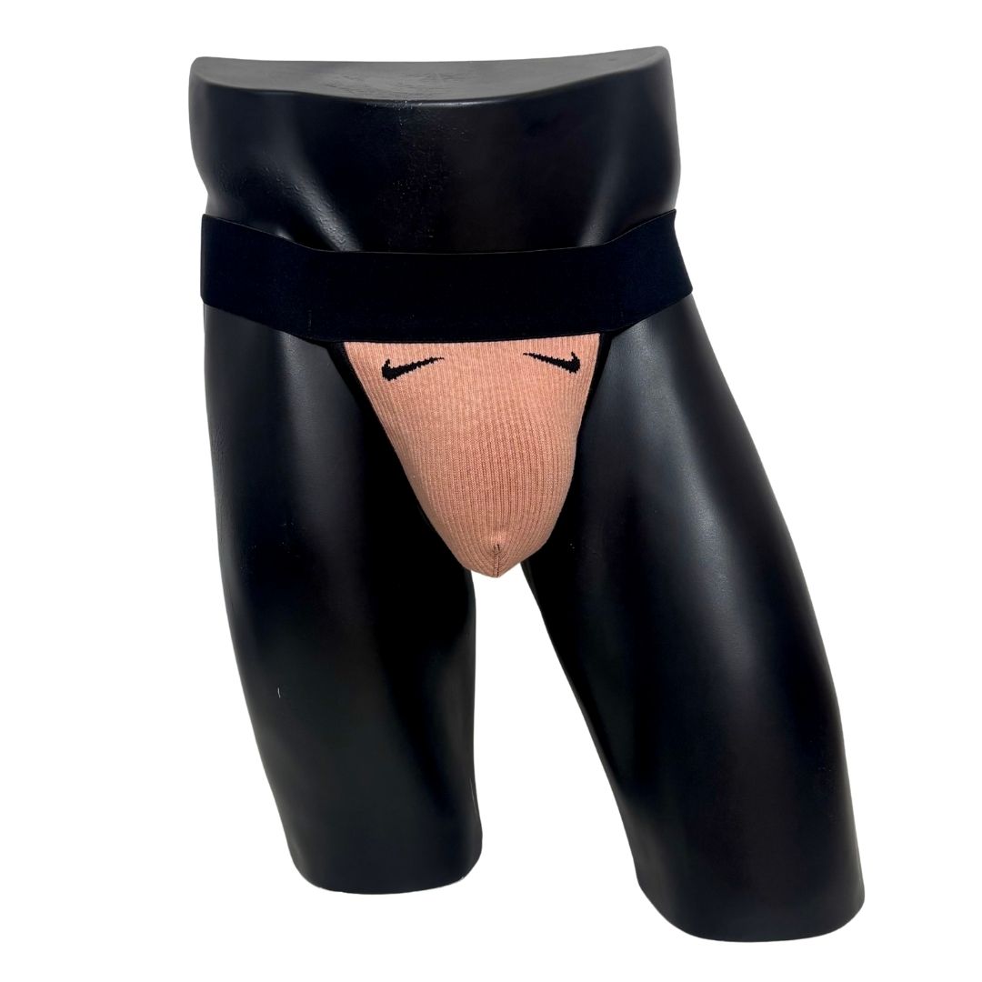 Nike Socks Nude Latte Jockstrap/Thong