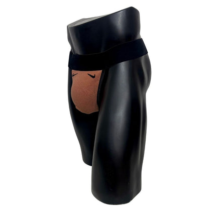 Nike Socks Nude Mocha Jockstrap/Thong