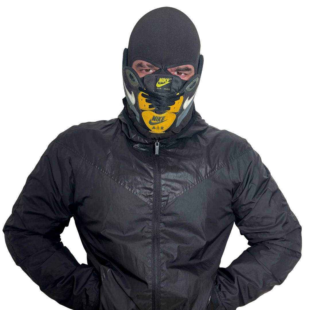 Air Max 90 Yellow Gray Mask