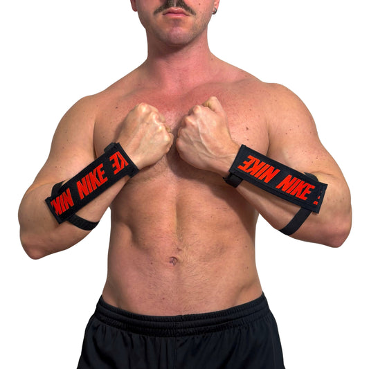 Nike Sport Orange Arm Guards