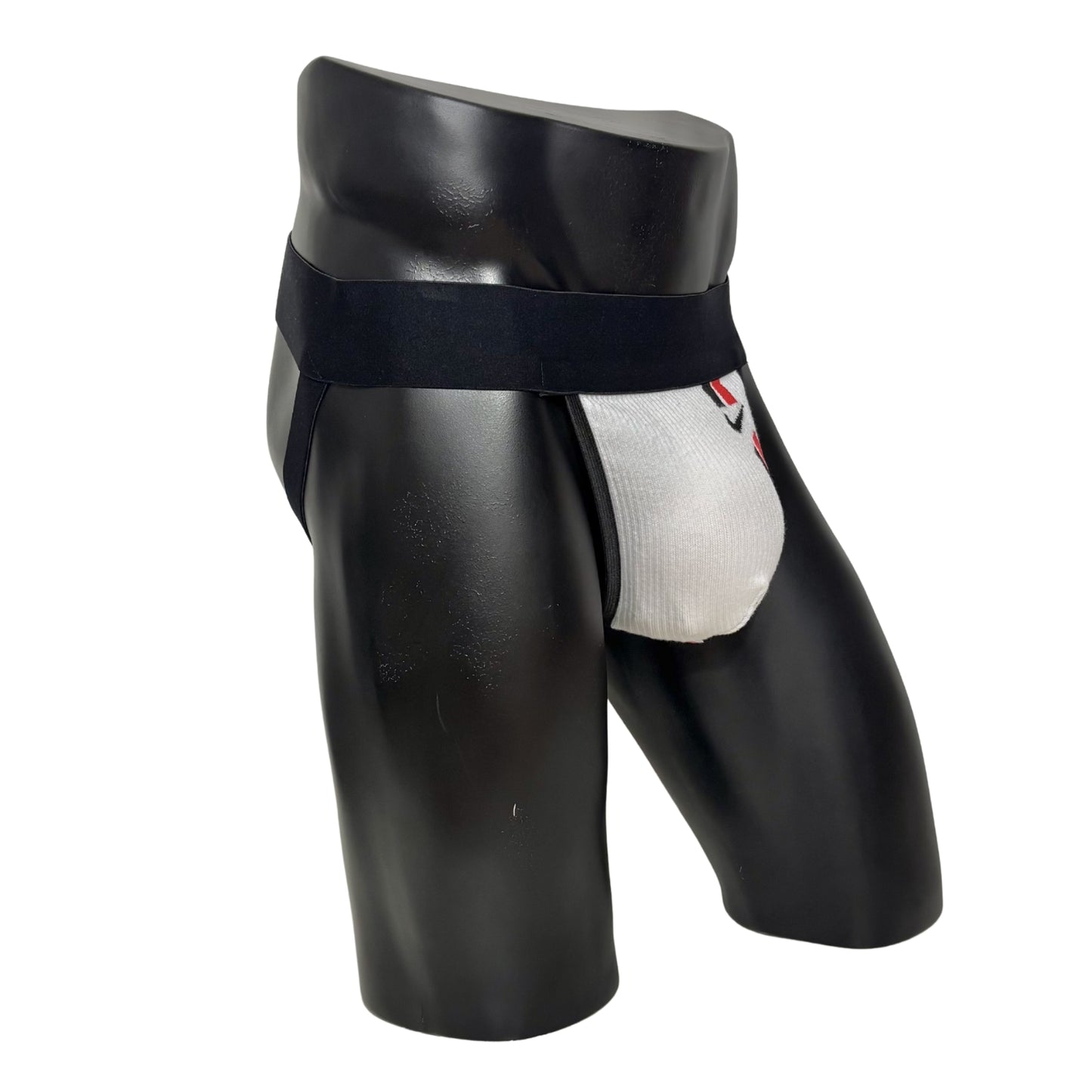 Nike Red/Black Tracks Socks Jockstrap/Thong