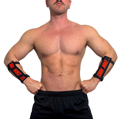 Nike Sport Orange Arm Guards