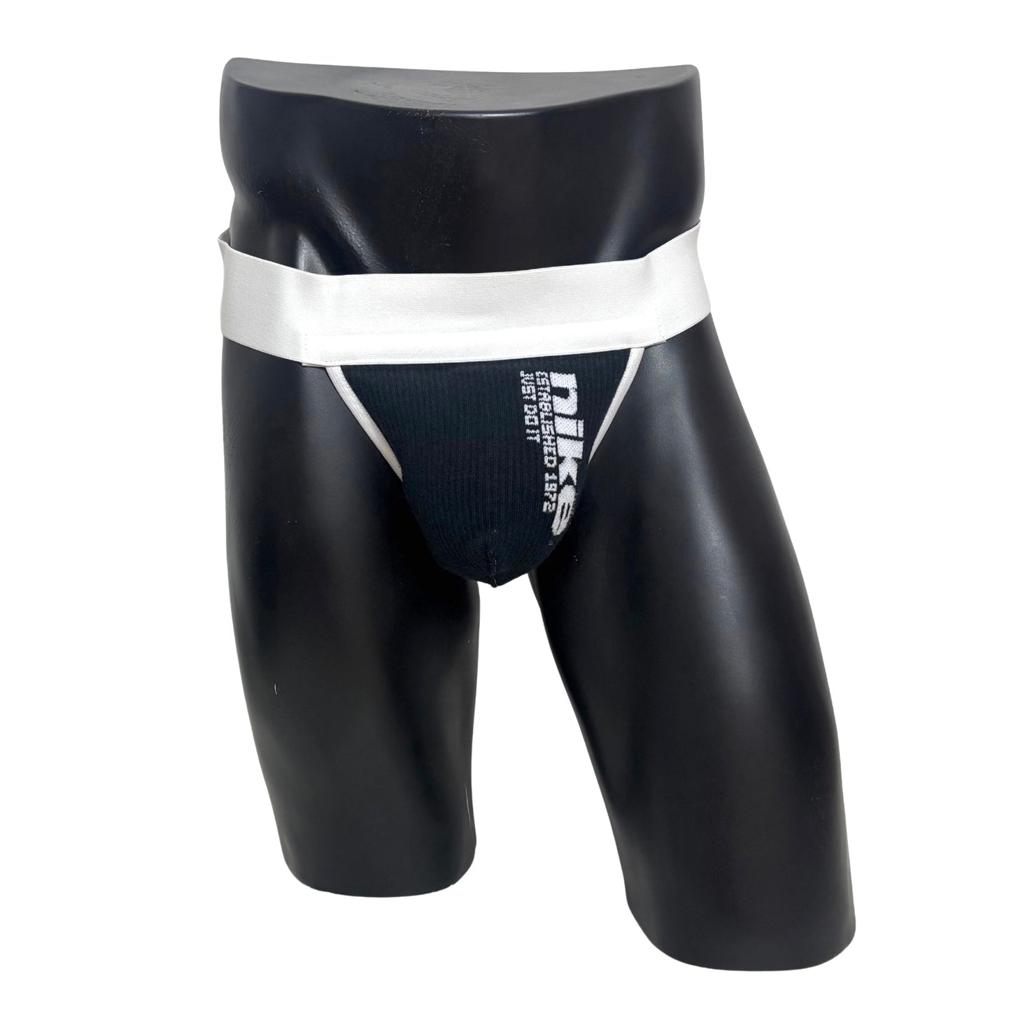 Nike Just Do It Side Logo Black Inverse Socks Jockstrap/Thong