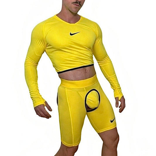 Nike Sport Yellow Look