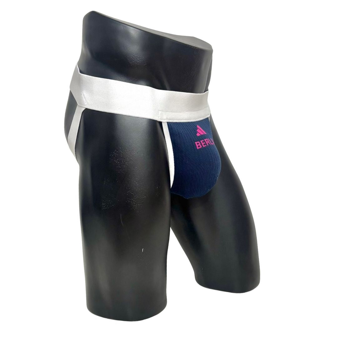 Adidas Berlin Dark Blue Socks Jockstrap/Thong