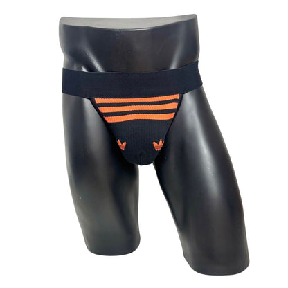Adidas Originals Orange Socks Jockstrap/Thong