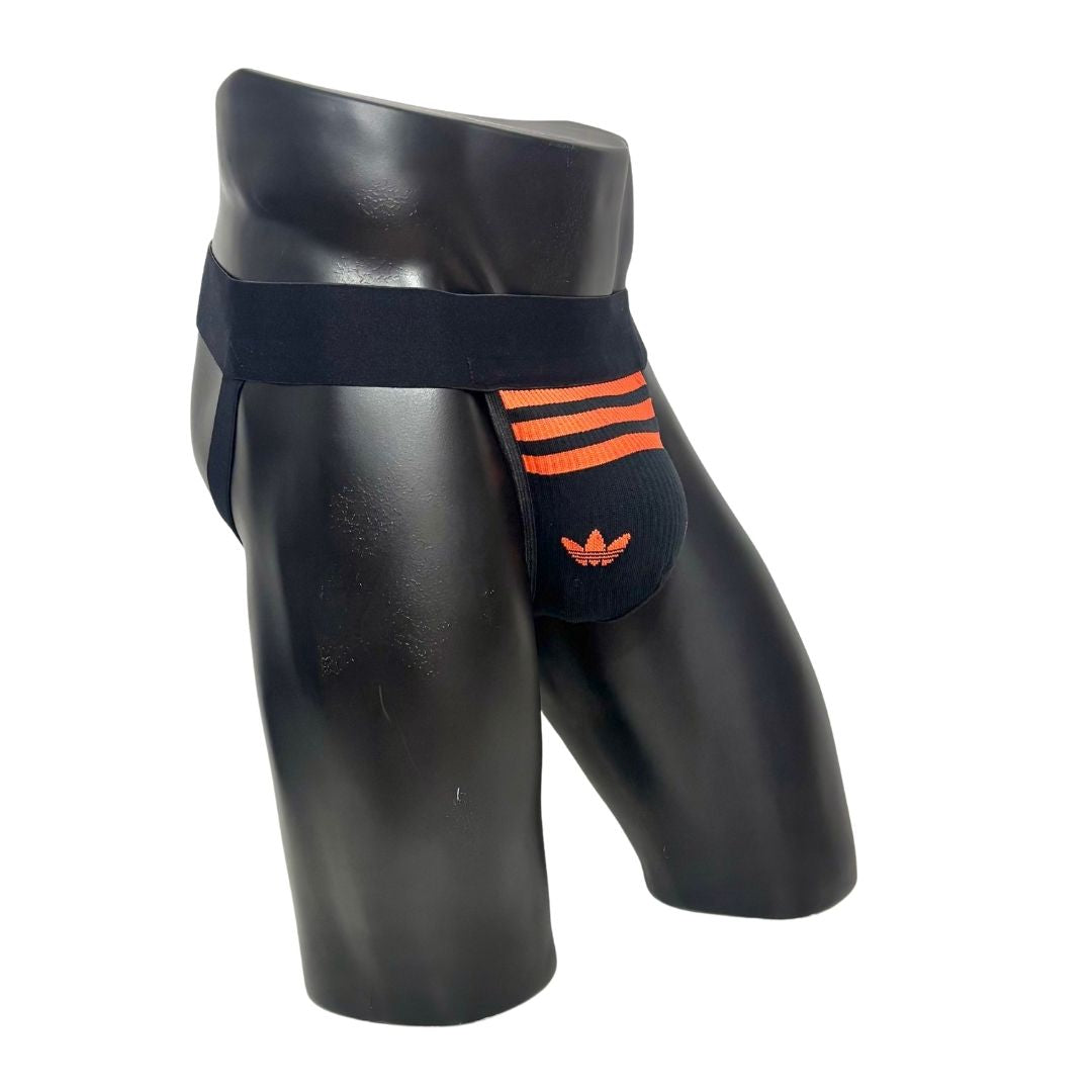 Adidas Originals Orange Socks Jockstrap/Thong