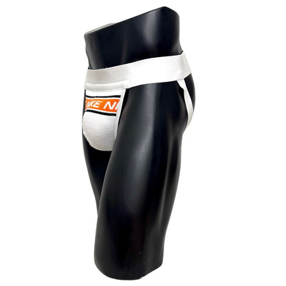 Nike Retro Orange/White Logo Socks Jockstrap/Thong