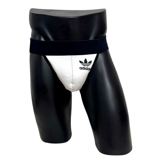 Adidas Originals Basics Logo White Jockstrap/Thong