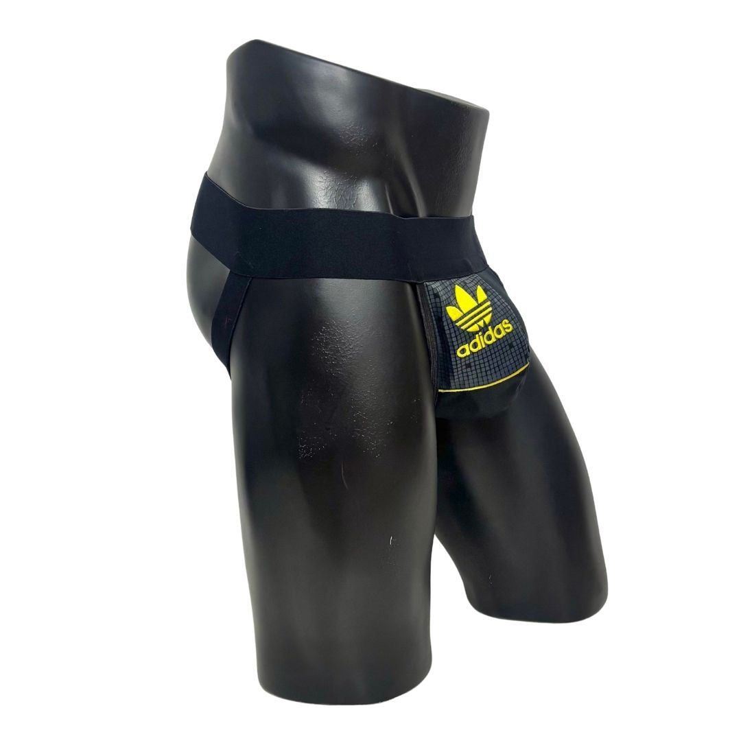 Adidas Originals Yellow/Gray Pocket Jockstrap/Thong