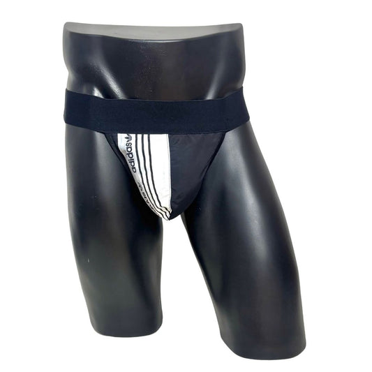 Adidas Originals 3 Stripes Side Logo Black/White Jockstrap/Thong 3.0