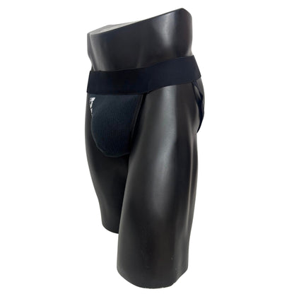 Nike Just Do It Side Logo Black Socks Jockstrap/Thong