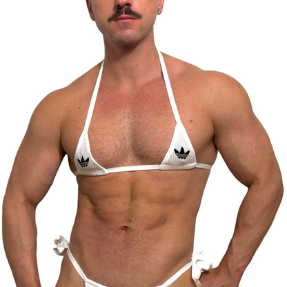 Adidas Originals White Bro Bra