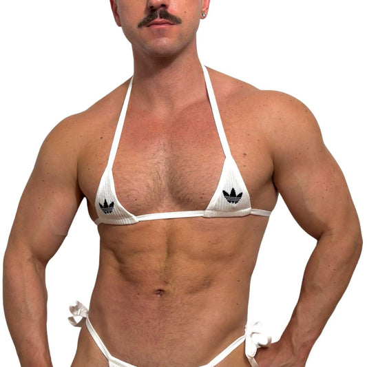 Adidas Originals White Bro Bra