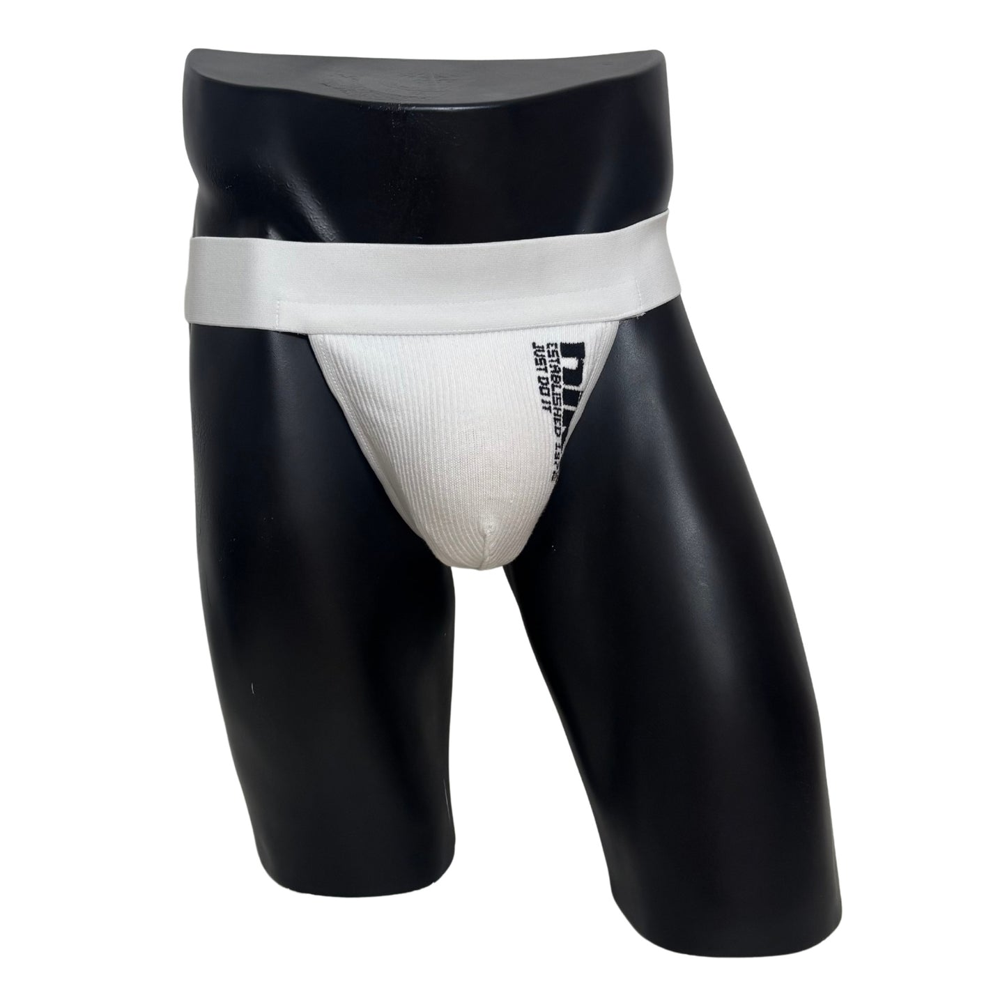 Nike Just Do It Side Logo White Socks Jockstrap/Thong