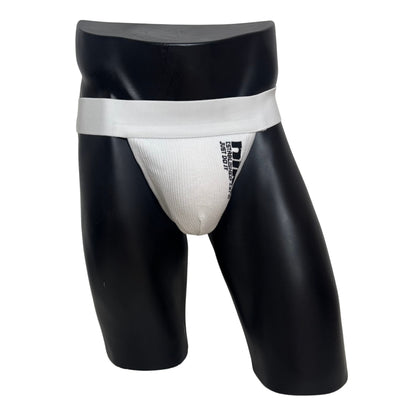 Nike Just Do It Side Logo White Socks Jockstrap/Thong