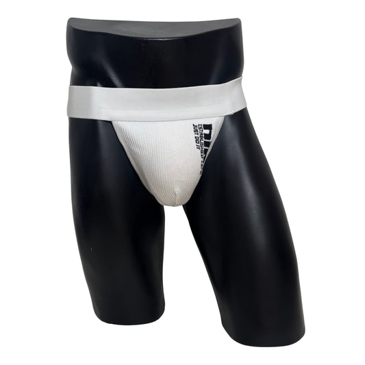 Nike Just Do It Side Logo White Socks Jockstrap/Thong