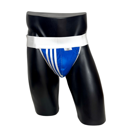 Adidas 3 Stripes Royal Blue Pocket Jockstrap/Thong 3.0