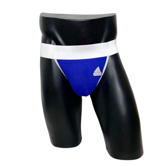 Adidas Sport Blue Socks Jockstrap/Thong