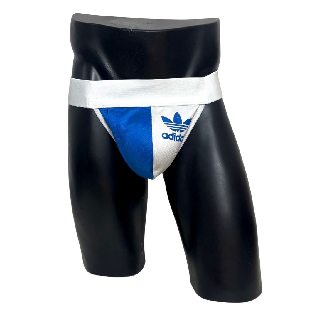 Adidas Originals Blue & White Pocket Jockstrap/Thong