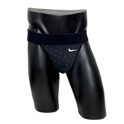 Nike Black Logo Pattern Jockstrap/Thong