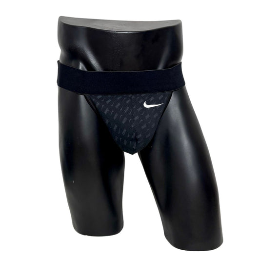 Nike Black Logo Pattern Jockstrap/Thong