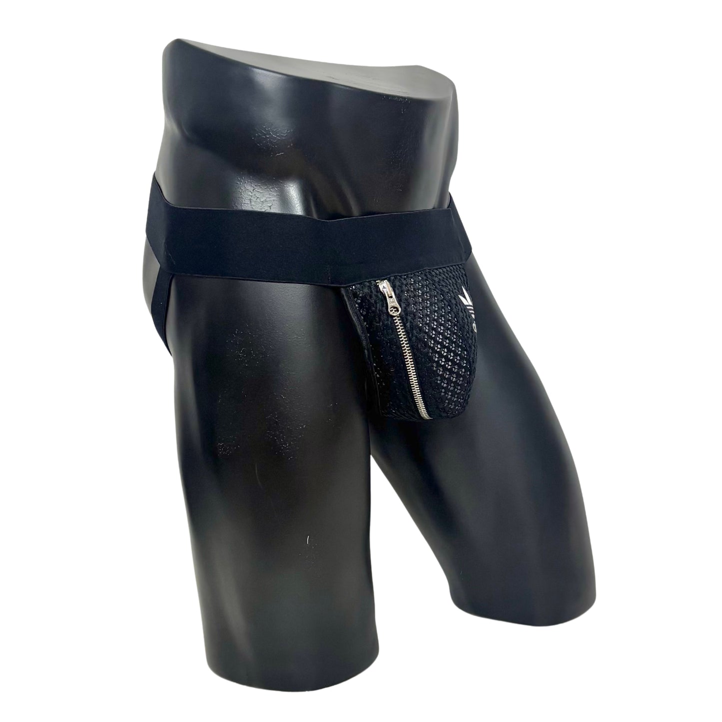 Adidas Mesh Originals Logo Pocket Jockstrap/Thong