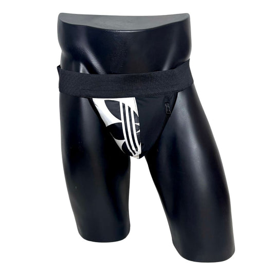 Adidas Originals Side Logo White Pocket Jockstrap/Thong