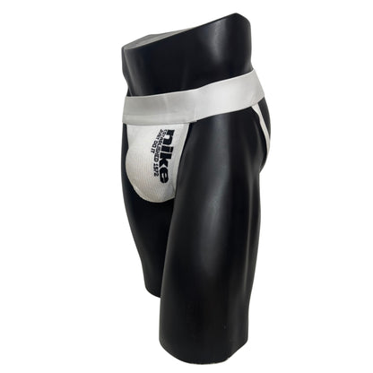 Nike Just Do It Side Logo White Socks Jockstrap/Thong
