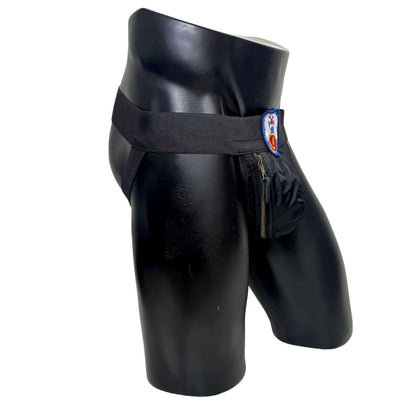 Alpha Industries Black 9 Emblem Pocket Jockstrap/Thong