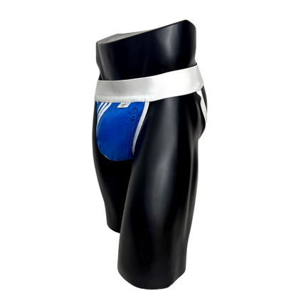 Adidas 3 Stripes Royal Blue Pocket Jockstrap/Thong 3.0