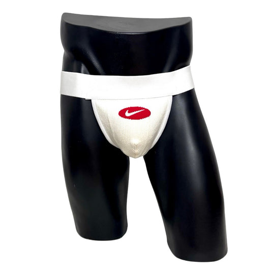 Nike Retro Red and White Swoosh Socks Jockstrap/Thong