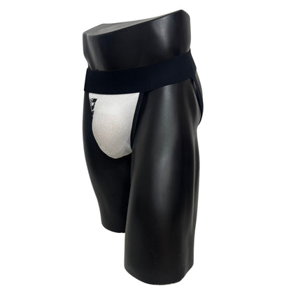 Nike Just Do It Side Logo White Inverse Socks Jockstrap/Thong