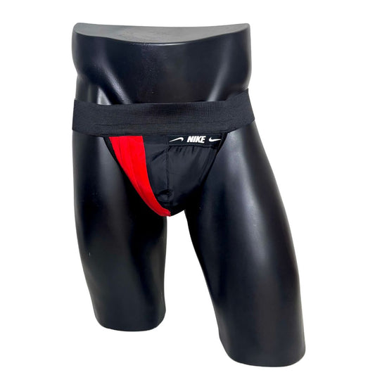 Nike Black & Red Pocket Jockstrap/Thong