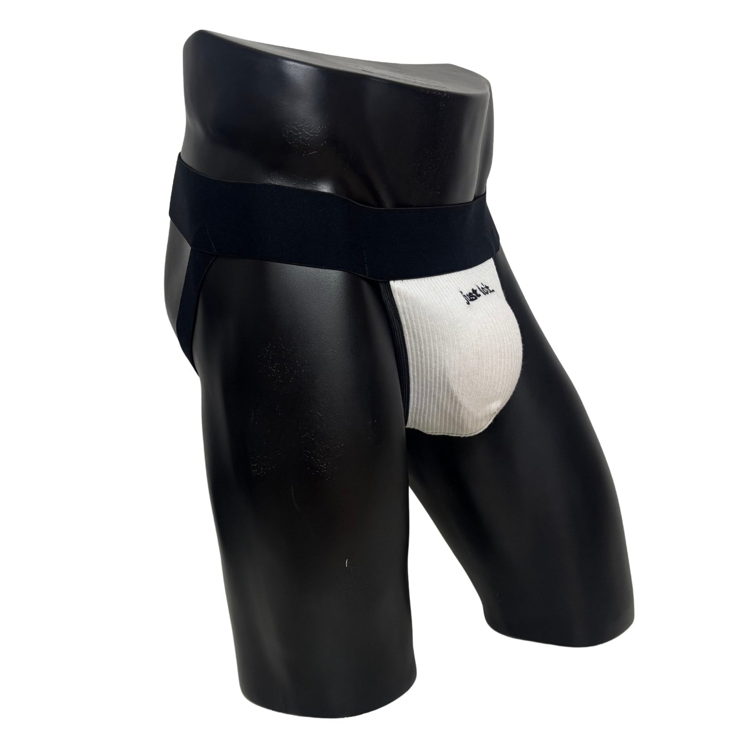 Nike Just Do It White Inverse Socks Jockstrap/Thong