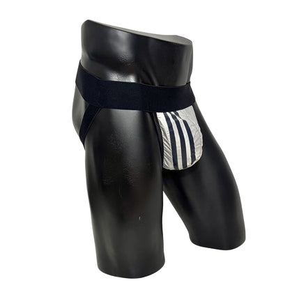 Adidas Sport Silver Jockstrap/Thong