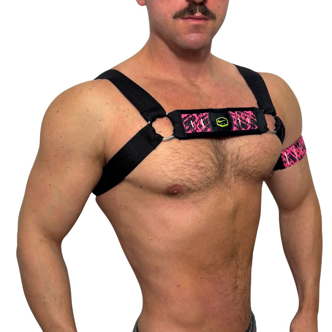 Nike Air Max Tn Hyper Pink Harness and Arm Band Set