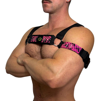 Nike Air Max Tn Hyper Pink Harness and Arm Band Set