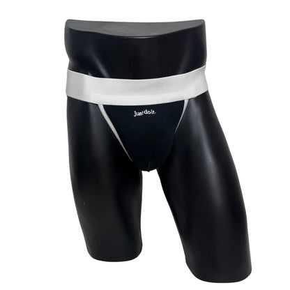 Nike Just Do It Black Inverse Socks Jockstrap/Thong