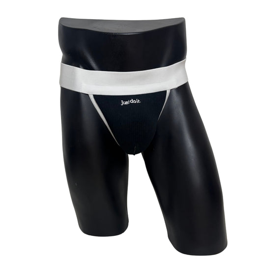 Nike Just Do It Black Inverse Socks Jockstrap/Thong
