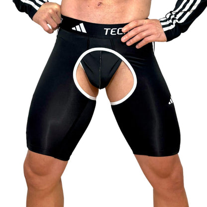 Adidas Tech Fit Black Short Chaps