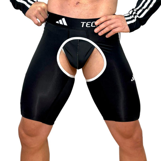 Adidas Tech Fit Black Short Chaps