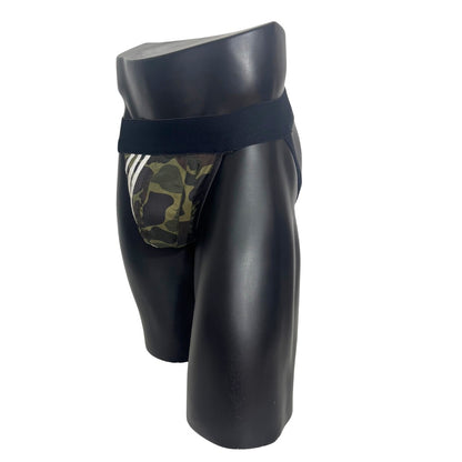 Adidas 3 Stripes Military Pocket Jockstrap/Thong