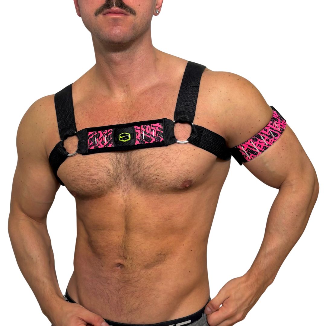Nike Air Max Tn Hyper Pink Harness and Arm Band Set