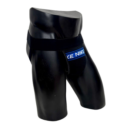 Nike Retro Blue/Black Socks Jockstrap/Thong