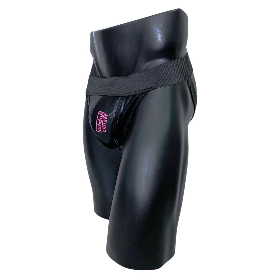 Adidas Chile 62 Pink/Black Pocket Jockstrap/Thong