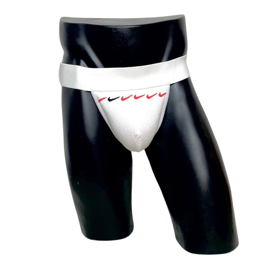 Nike Vintage Red/Black Swoosh Socks Jockstrap/Thong